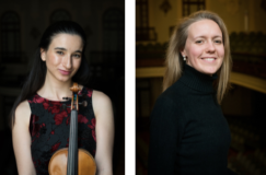 21st February – Lunchtime Concert – Esther Zaglia (Violin) & Giorgia Delorenzi (Piano)